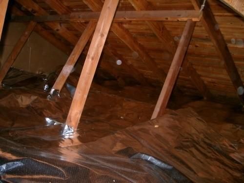 Attic Radiant Barrier Installation
