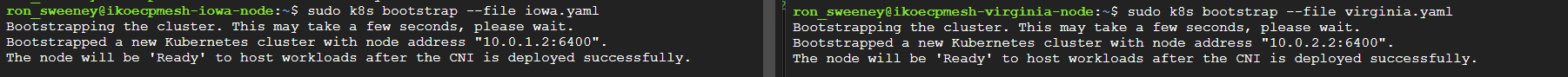 Bootstrap Output
