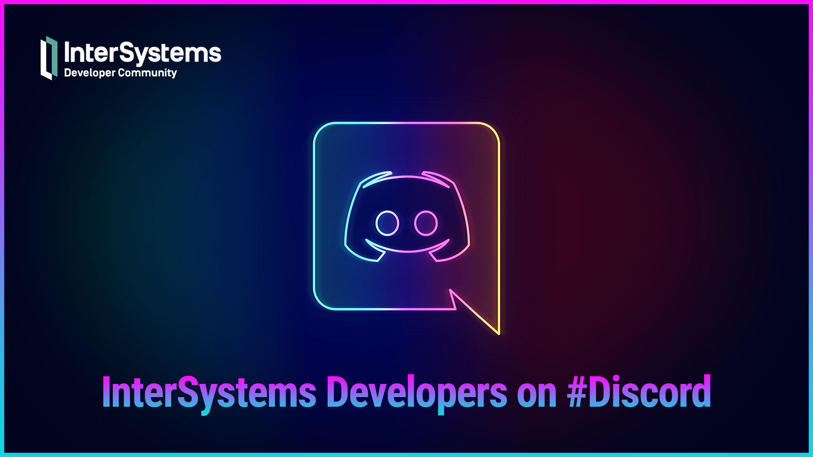 Join our developer community on Discord