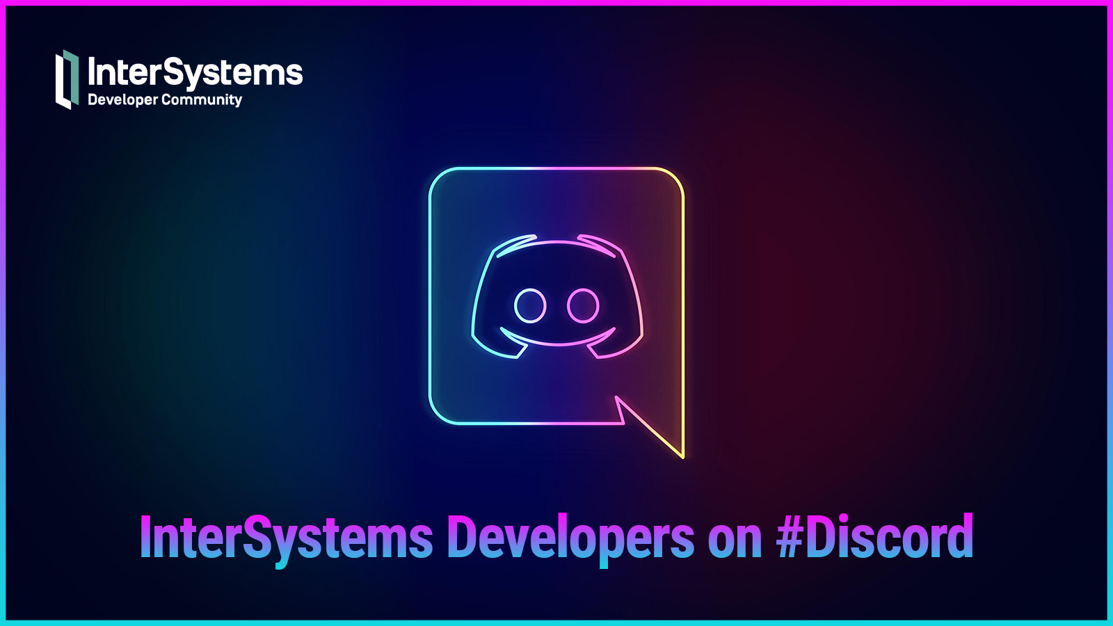 Let's Chat: Join InterSystems Developers on Discord!