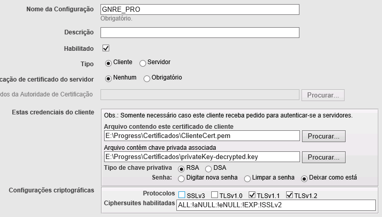 sslv3 alert bad certificate or sslv3 alert handshake failure InterSystems
