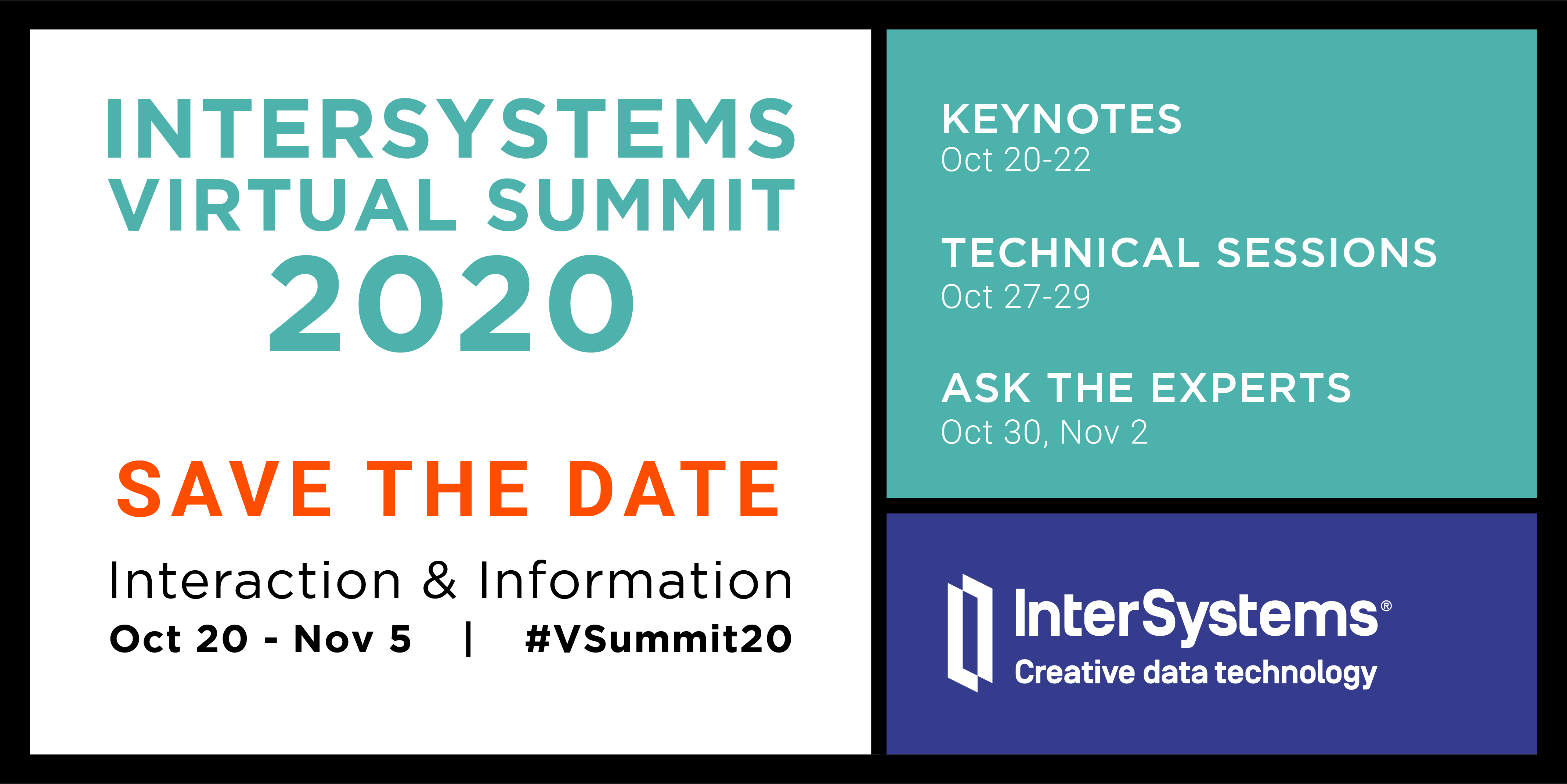 InterSystems Virtual Summit 2020 InterSystems Developer Community