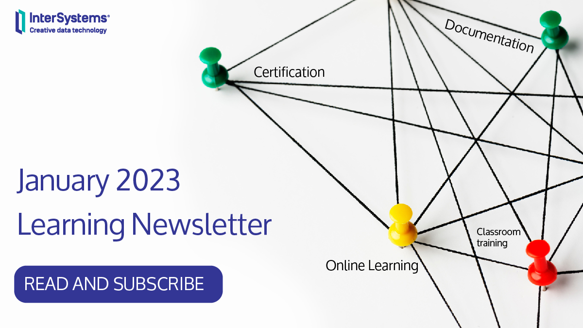 January 2023 Learning News: Read and subscribe