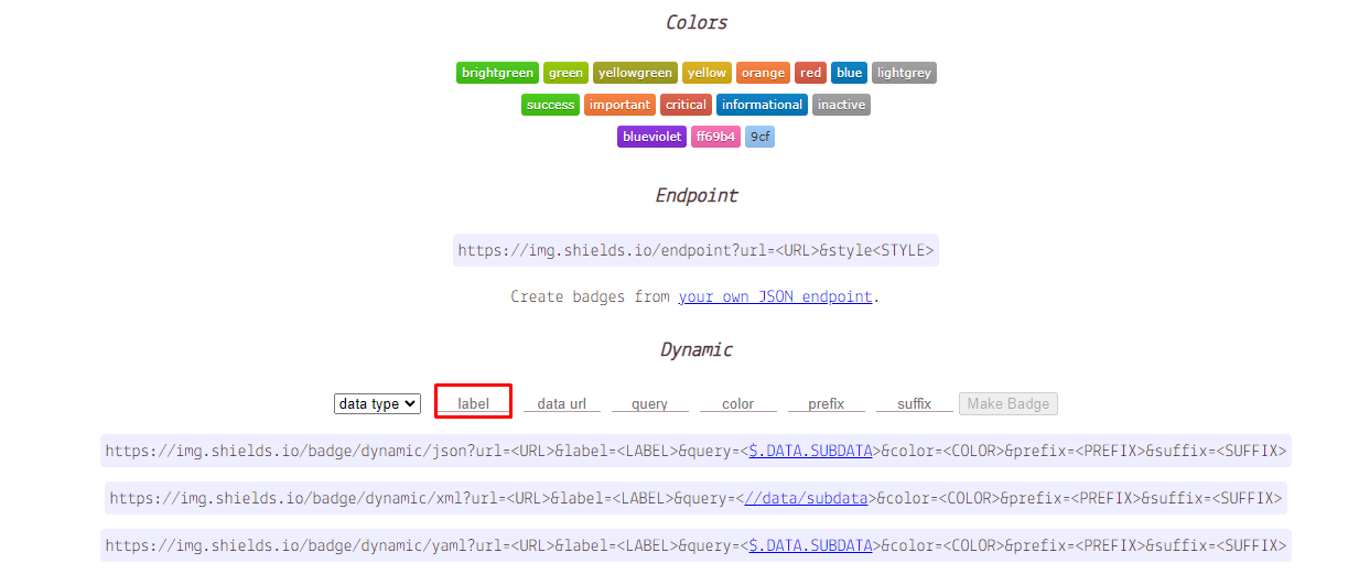 The practice of using badges for projects in OEX for a more convenient